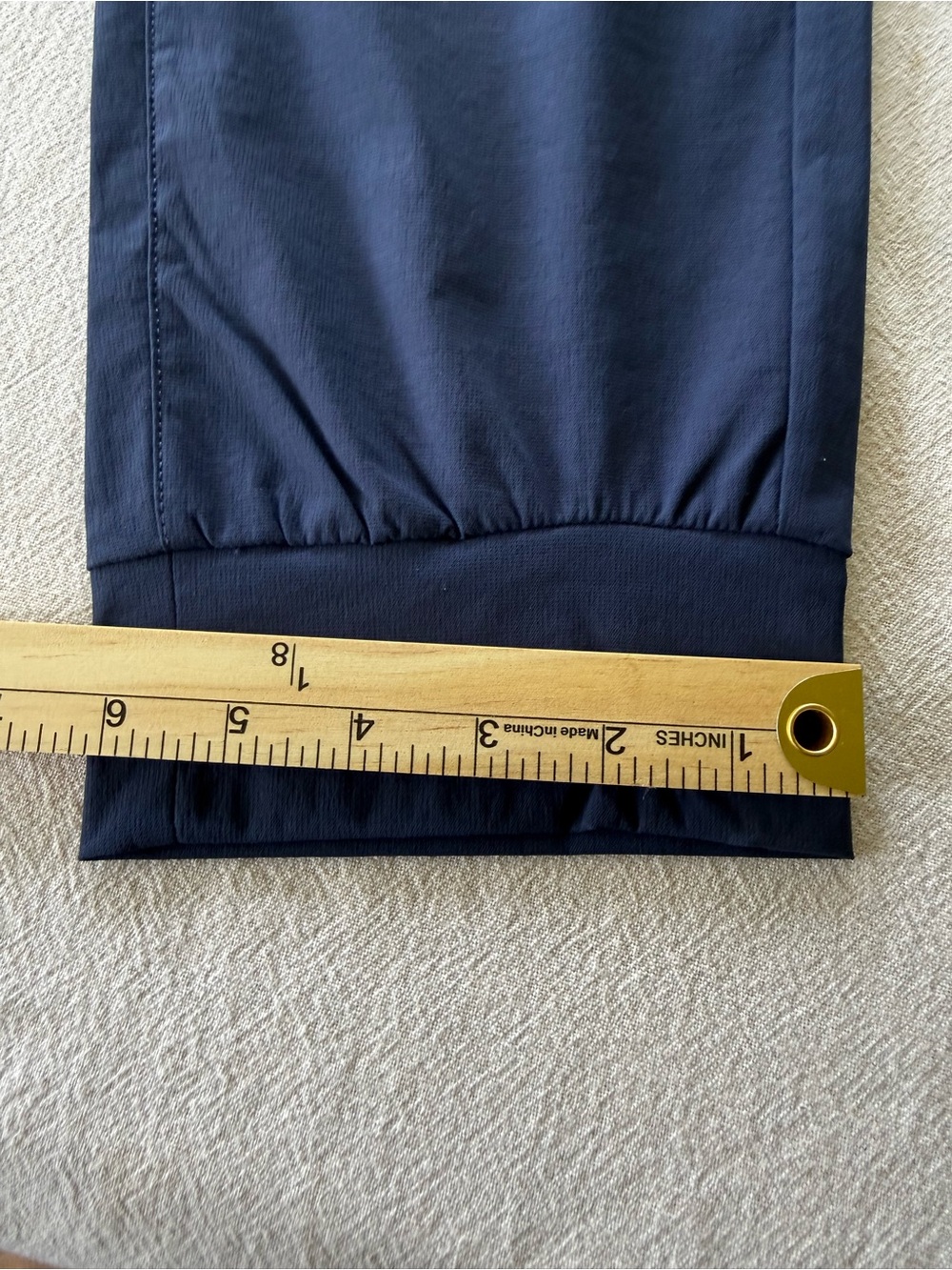SOYBU Performance Jogger Pants XL Blue Stretch Zip Pocket Athleisure NWT - Picture 10 of 14